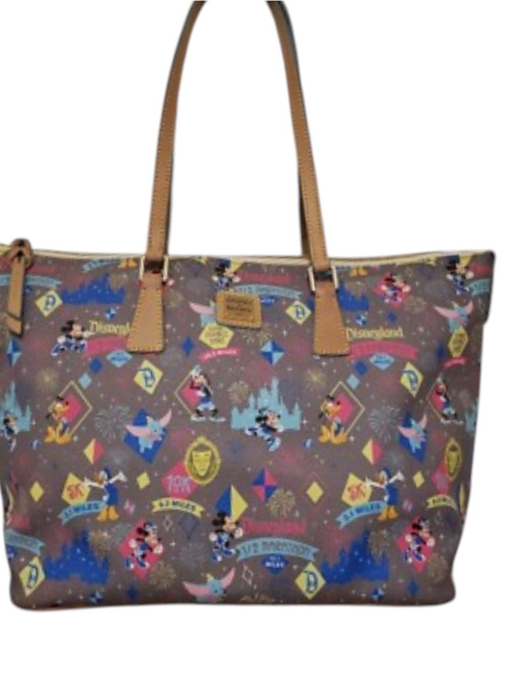 Dooney & Bourke X Disney Disneyland Marathon Weekend 2015 Tote NWOT - Picture 3 of 7